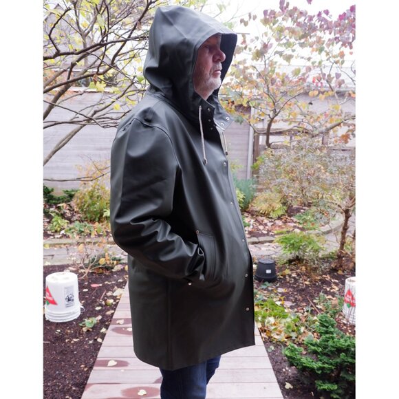 STUTTERHEIM "Stockholm Matte" Men's raincoat - Picture 3 of 4